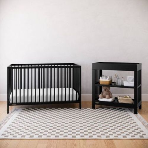 Graco Teddi 5-in-1 Convertible Crib - Driftwood
