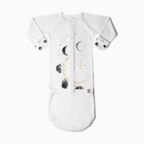 Goumi Kids 24hr Convertible Sleeper Baby Gown - Many Moons, 0-3 M