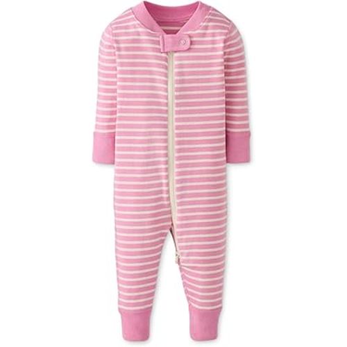 Hanna Andersson Baby Striped 2-way Zip Sleeper (Infant/Toddler)