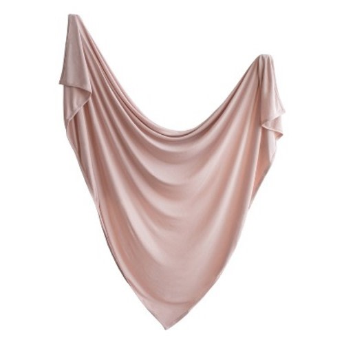 Mushie Spandex Stretch Blanket Swaddle - Blush