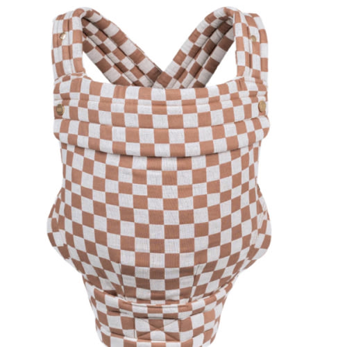The Monarch Carrier - Mocha Check – Mabē