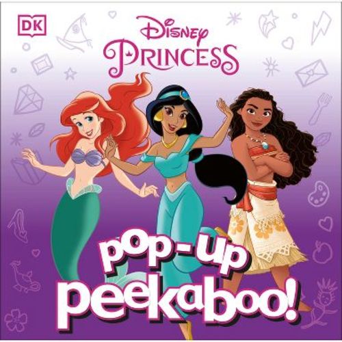 Pop-Up Peekaboo! Disney Princess - by DK (Board Book)
