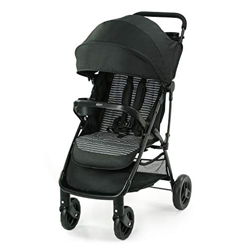 Graco NimbleLite Stroller | Lightweight Stroller, Under 15 Pounds, Car Seat Compatible, Compact Fold, Studio , 8.86x23.46x18.78 Inch (Pack of 1)