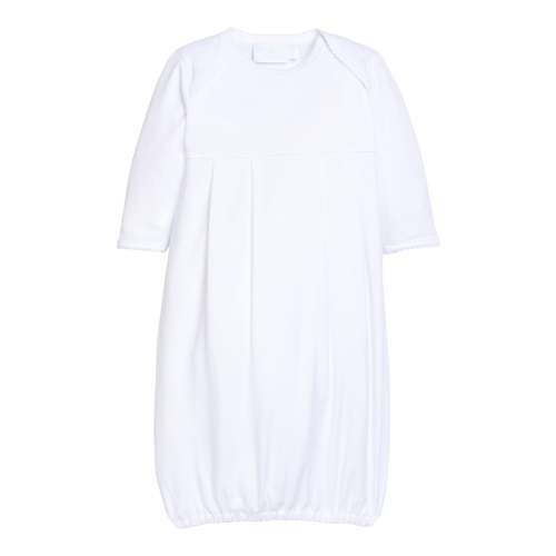 Essential Newborn Gown - White