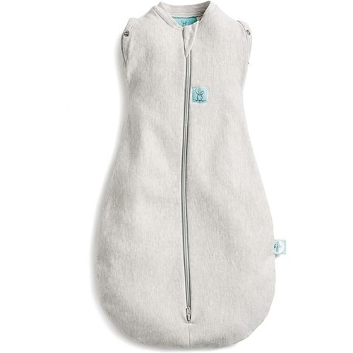 ergoPouch 0.2 TOG Cocoon Baby Sleep Sack 3-6 Months, Swaddle Sleeping Bag, Temperature Control Wearable Blanket (Grey Marle)