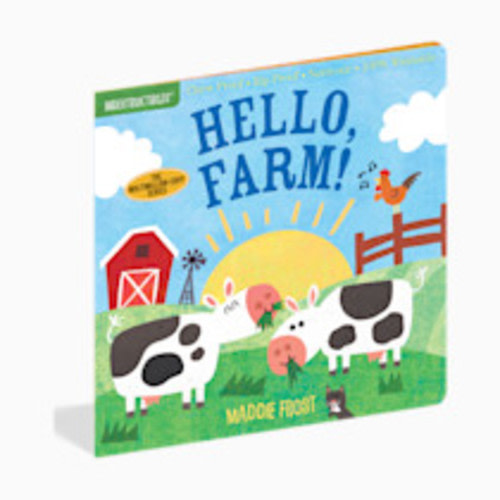 Indestructibles: Hello, Farm!: Chew Proof · Rip Proof · Nontoxic · 100% Washable (Book for Babies, Newborn Books, Safe to Chew)