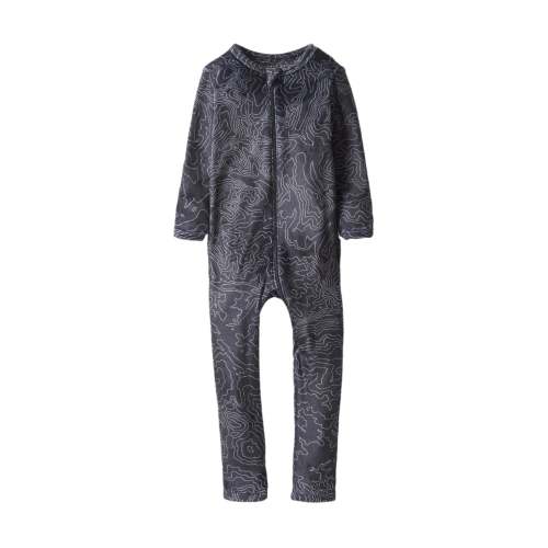 LB x Baby Breez Long Sleeve Ski Resort Romper Pajamas - Black