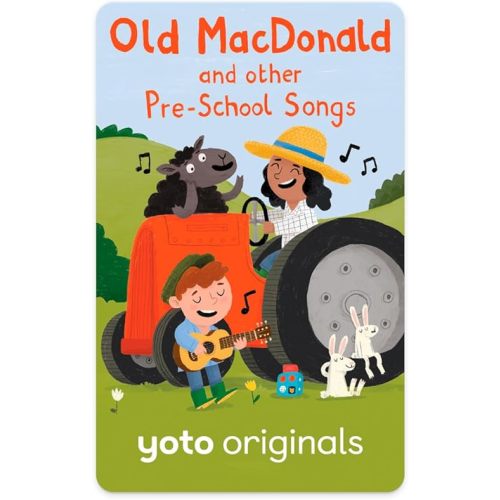 Yoto Old Macdonald & Other Pre-School Songs – Kids Musical Card for Use with Player