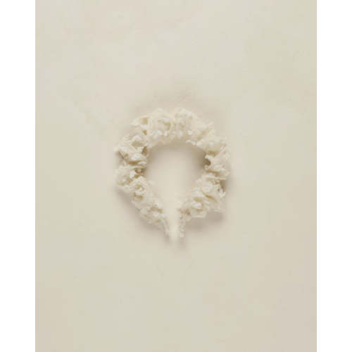 Gathered Headband || Ivory