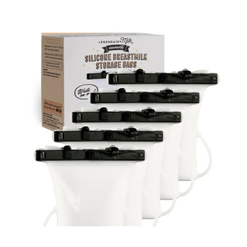 Reusable Silicone Breastmilk Storage Bags | Legendairy Milk