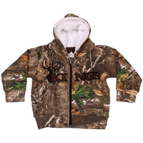 King's Camo - Infant Sherpa Zip Hoodie