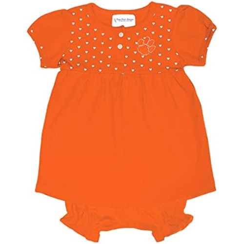 Two Feet Ahead Baby Girl Hearts Dress with Bloomers Shorts for Newborn Baby