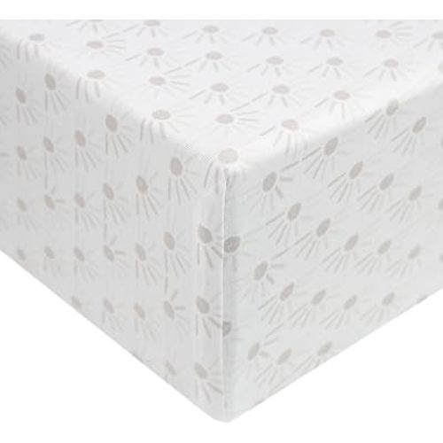Premium Knit Baby Crib Sheets for Boys and Girls by Copper Pearl: Breathable and Soft, Fitted Crib Sheets for Standard Baby Mattresses, Crib Sheet for Baby Registry or Shower Gift, Shine