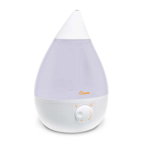 Crane Baby Drop Ultrasonic Cool Mist Humidifier - 1 gallon in White