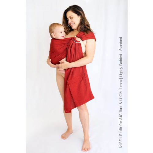 Currant Lightly Padded Ring Sling