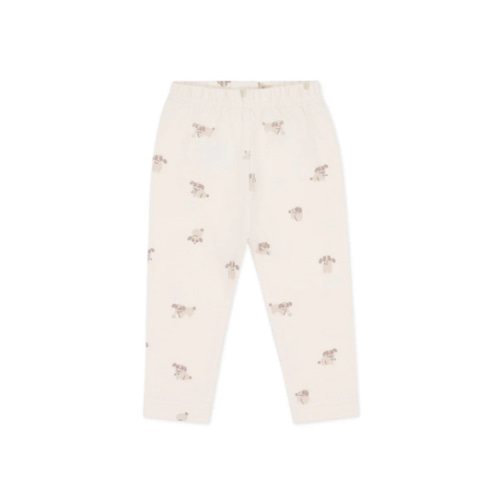 Organic Cotton Everyday Legging - Sasha Puppy Tofu