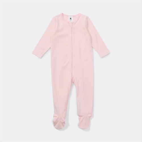 Dymples Baby Stretch Coverall - Baby Pink