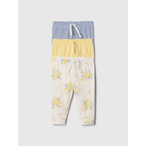 Baby First Favorites Organic Cotton Pull-On Pants (3-Pack)