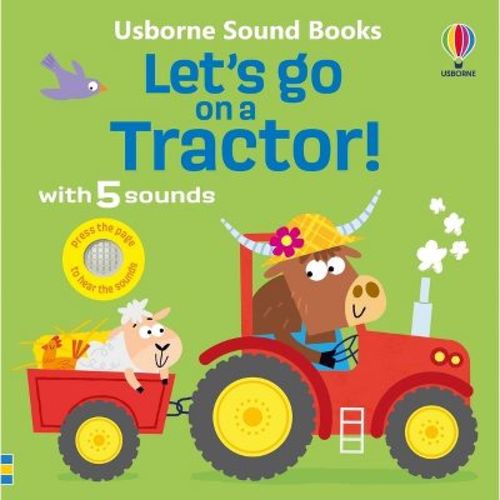 Let's Go On A Tractor - (let's Go Sounds) By Sam Taplin (board Book)