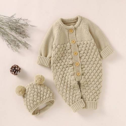 Baby Rompers Cotton Knitted  Baby Boy Girl Romper Clothes - Etsy