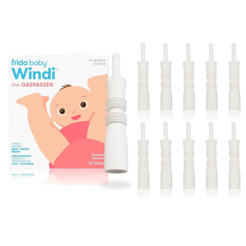 Frida Baby Windi Gas Passer, Baby Gas Relief and Colic Baby Relief, Naturally Realease Constipation, 10 Count (Pack of 2)