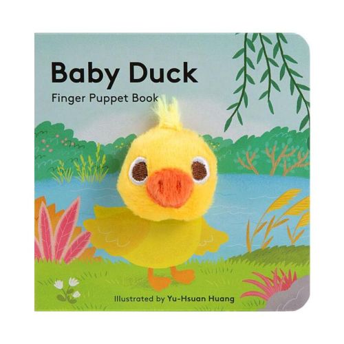 Baby Duck: Finger Puppet Book - (baby Animal Finger Puppets) By Chronicle Books (board Book)