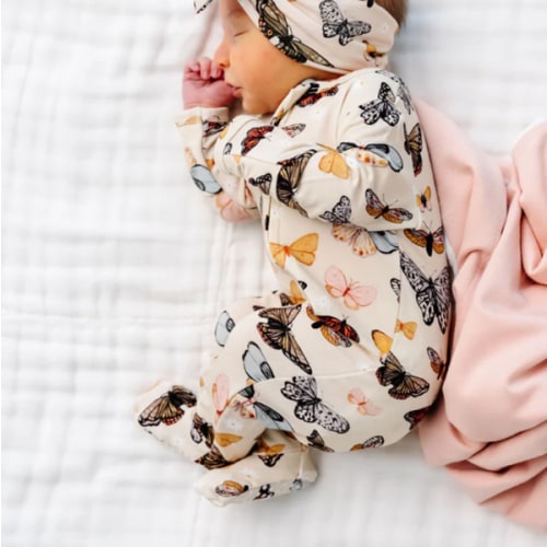 Zipper Footies - Amelia