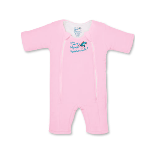 Pink Baby Merlin’s Magic Sleepsuit – Soft Microfleece Infant Sleep Solution
