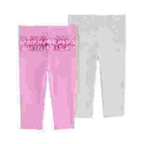 Carters Child of Mine Baby Girl Pants 2-Pack - Cotton Blend