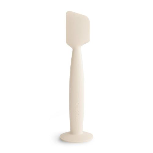 mushie Diaper Cream Applicator Soft Silicone with Suction Base (Shifting Sand)
