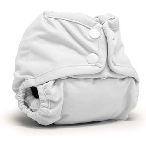 Kanga Care Rumparooz Double Leg Gusset Reusable Cloth Diaper Cover Newborn Snap | Fluff 4-15 lbs