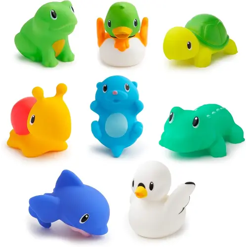 Munchkin® Lake™ Squirts Baby Bath Toy, 8 Pack