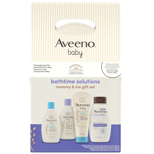 Aveeno Baby Bathtime Solutions Mommy & Me Gift Set