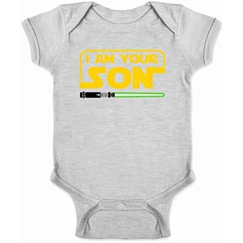 Pop Threads I Am Your Son Funny Family Infant Baby Boy Girl Bodysuit