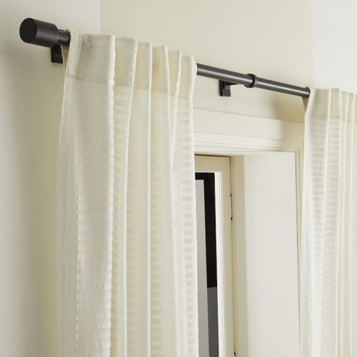 Linen Cotton Ladder Sheer Curtain