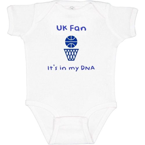 Kentucky UK Wildcats Baby Basketball Fan It's in My DNA Cute Bodysuit - Newborn