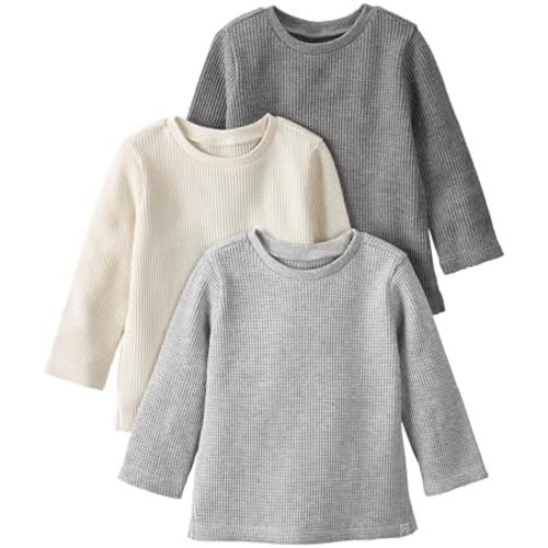 little planet by carter's Baby 3-Pack Tops Made with Organic Cotton