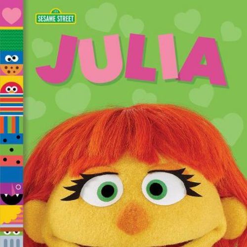 Julia (sesame Street Friends) - By Andrea Posner-sanchez (board Book)
