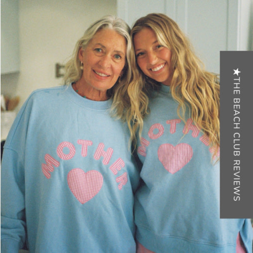 Mother Boxy Crewneck – The Beach Club Shop