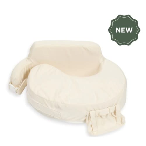 Super Deluxe Oat Nursing Pillow with 100% Organic Cotton Cover