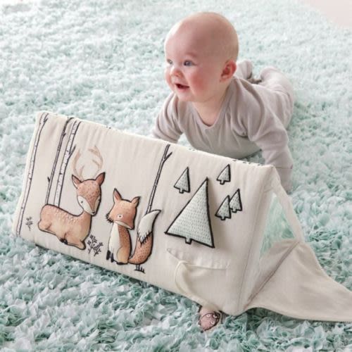 Crate & Kids Woodland Animals Baby Tummy Time Toy