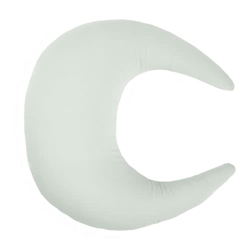 snuggle me Organic Nursing Pillow | Bottle & Breastfeeding Pillow with Organic Cotton Cover & Fiberfill, Machine Washable Feeding Pillow, Newborn Essentials Must Haves (Sage)