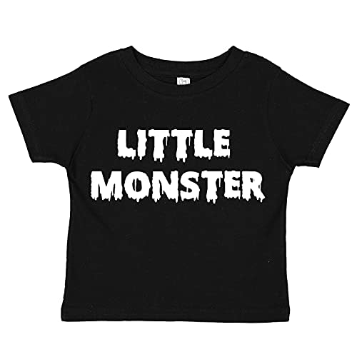 Tees & Tails Little Monster Baby Tee Shirt (Infant and Toddler Sizes)