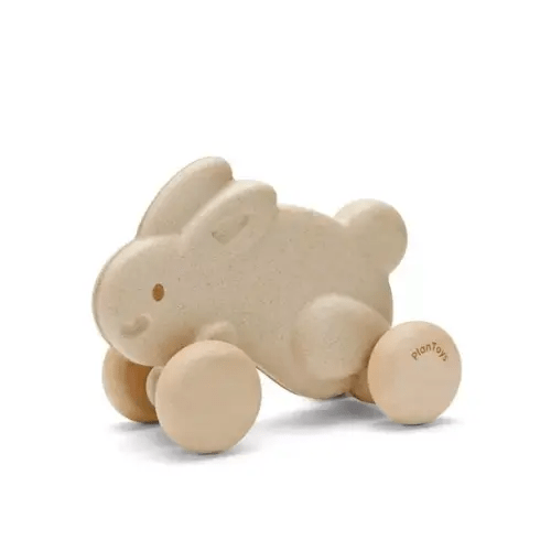 Brands We Love PUSH ALONG BUNNY-WHITE by Janie and Jack