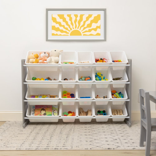 Freeport Park® Eveleth Toy Organizer with Bins & Reviews | Wayfair