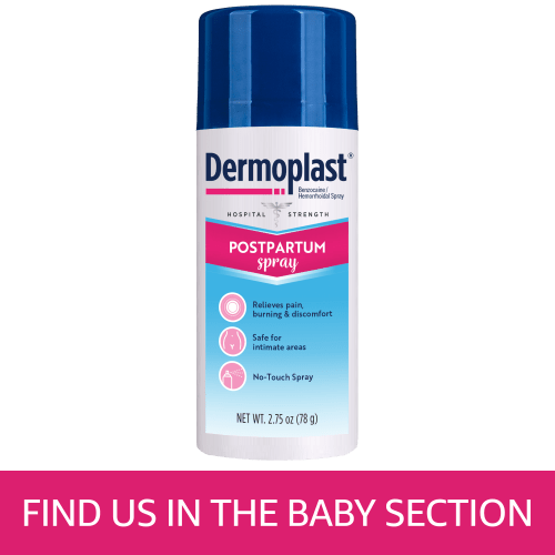 Dermoplast Postpartum Perianal Pain Relief Spray, Unscented, 2.75 oz