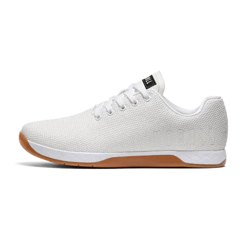 Women's White Gum Outwork Shoes | NOBULL