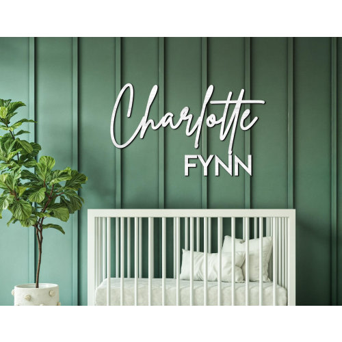 Custom Wood Nursery Name Sign, Custom Nursery Sign, Wooden Name Sign, Wood Sign, Wood Decor, Nursery Decor, Wooden Baby Names, Nursery Names