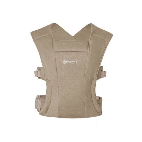 Ergobaby Embrace Cozy Knit Newborn Carrier - Olive: Buckle Closure, Infant Head Support, Spandex, Rayon