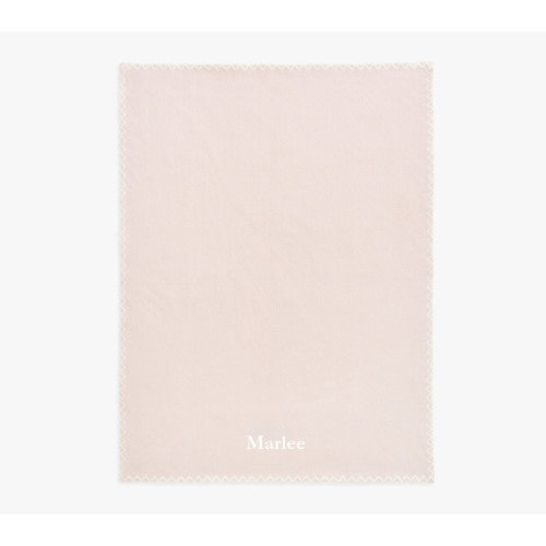 Cozy Jacquard Knit Baby Blanket